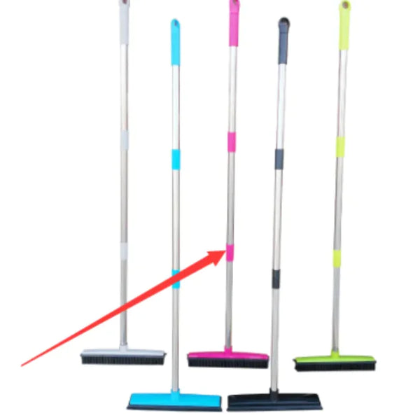 TriPole Dust & Carpet Scraper Broom