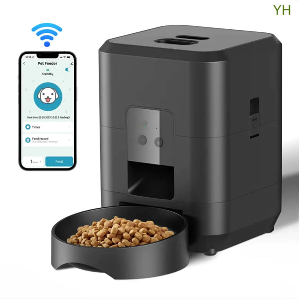 Intelligent Remote-Controlled Automatic Pet Feeder with Timed and Quantitative Feeding