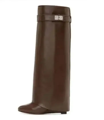 Knee-length Fashion Boots