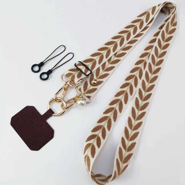 Hands-Free Crossbody Phone Lanyard