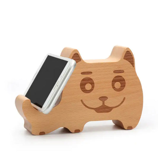 WOODSY GOODSY 2 IN 1 Bluetooth Speaker And Cell Phone Stand