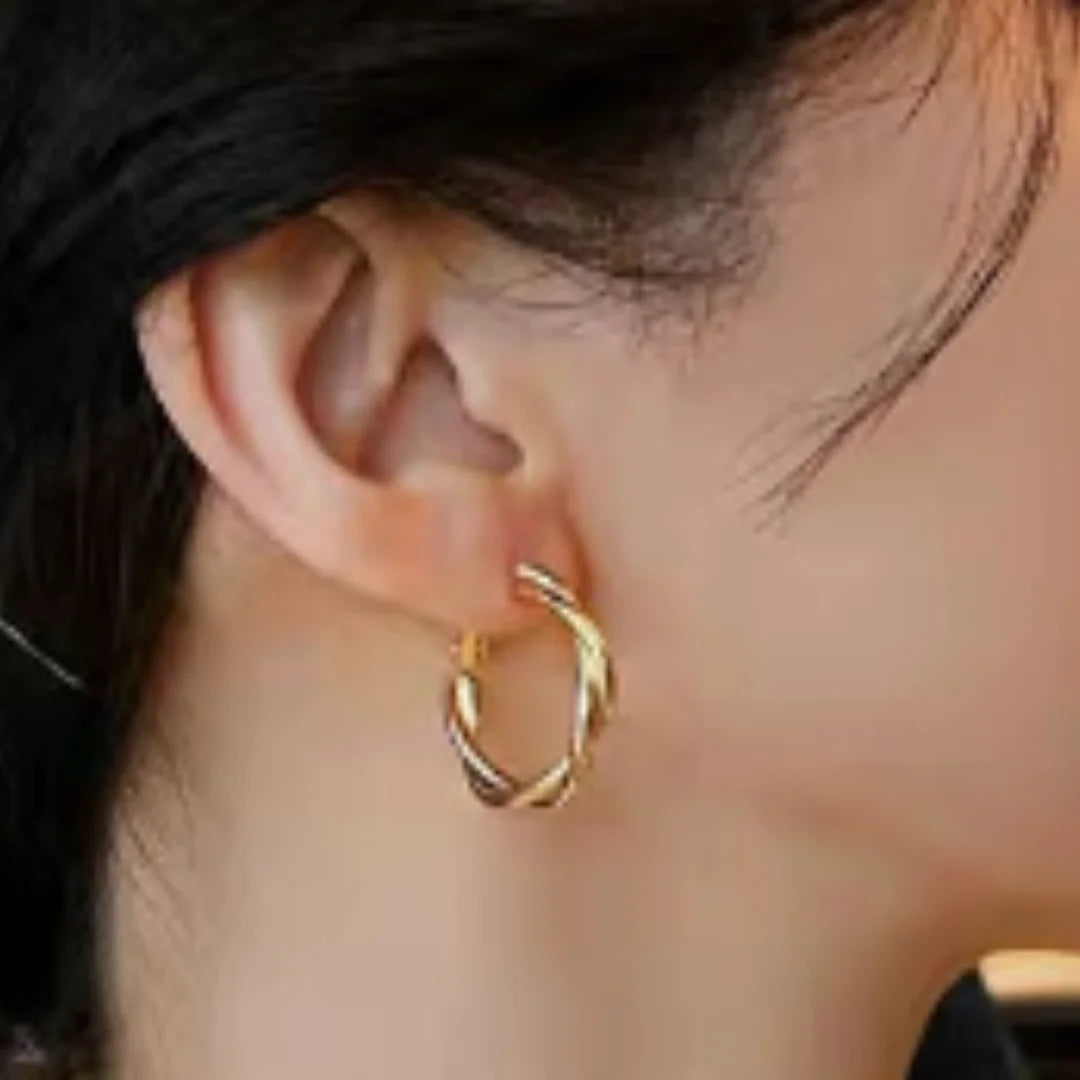 Turn Hoop Earrings